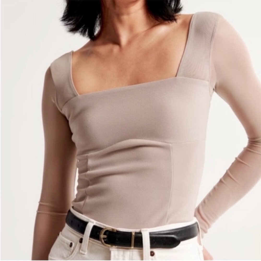 Abercrombie and Fitch Corset Style Top